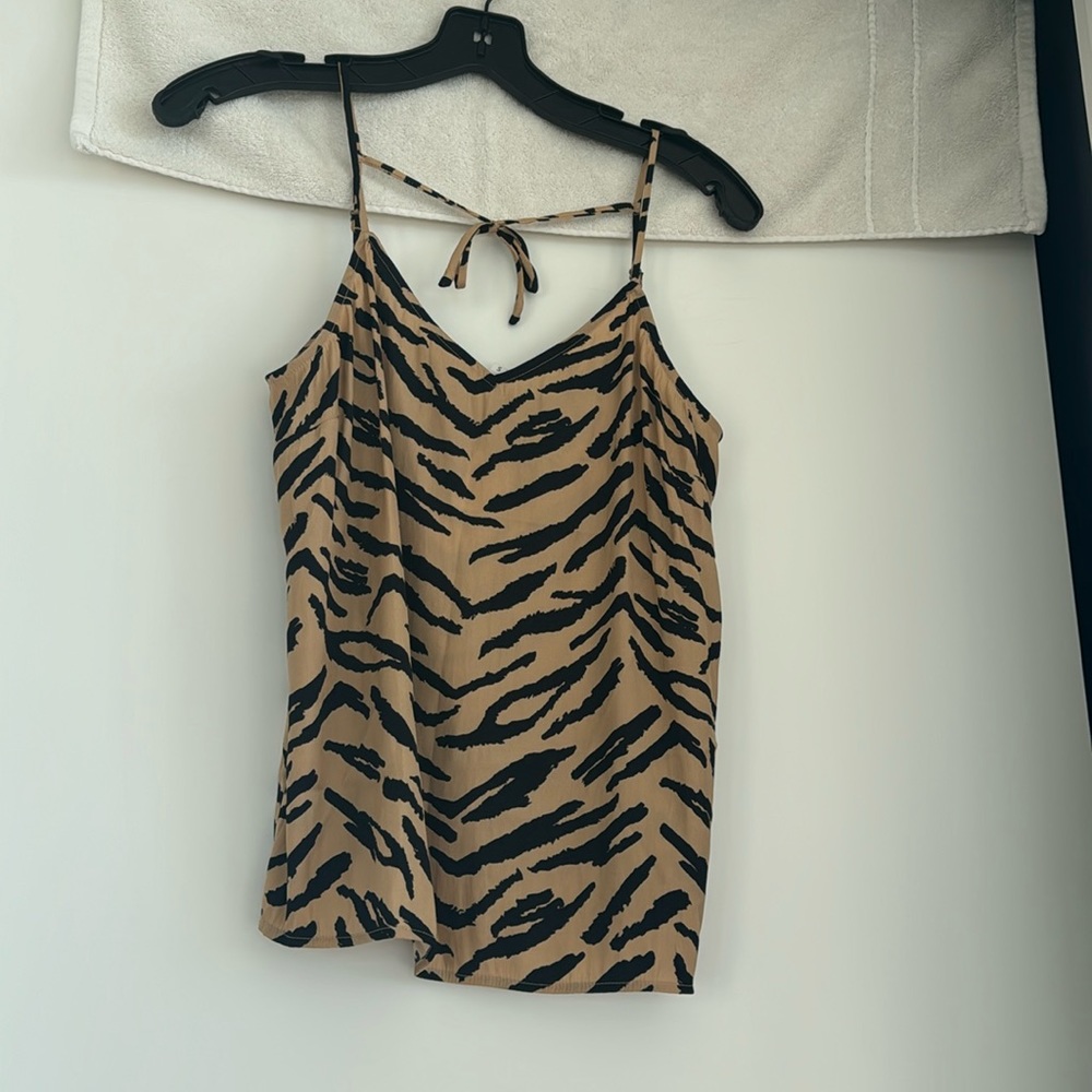 Tiger striped blouse